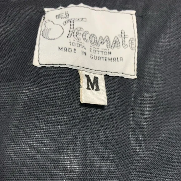 Vtg Tecomate Colorful Embroidered Geometric Pattern Vest Size M - Picture 2 of 4